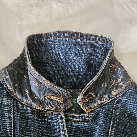 Lauren Jeans Company Ralph Lauren DENIM JEAN JACKET Size-Small - Picture 5 of 5